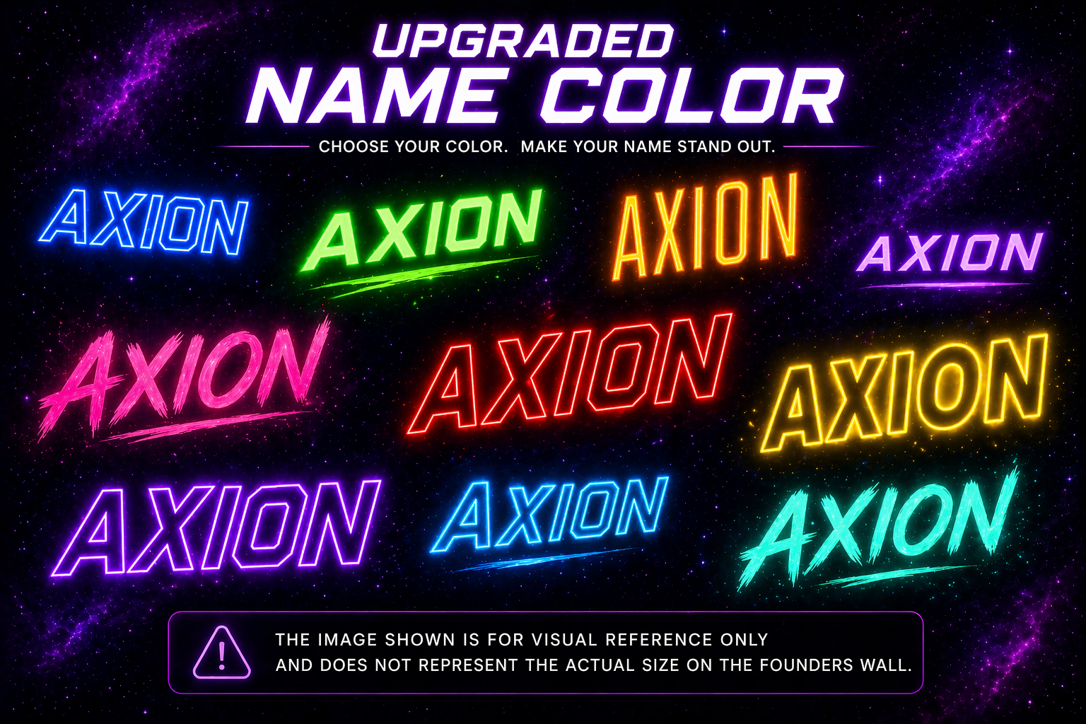 Custom Color Upgrade
